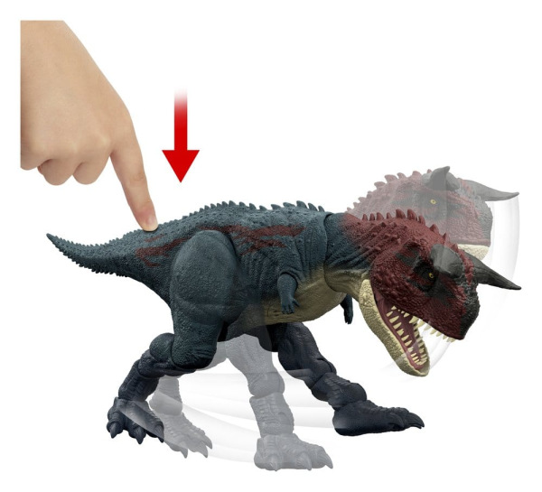 Jurassic World: Survival Action Figure Charge 'N Chomp Carnotaurus 1