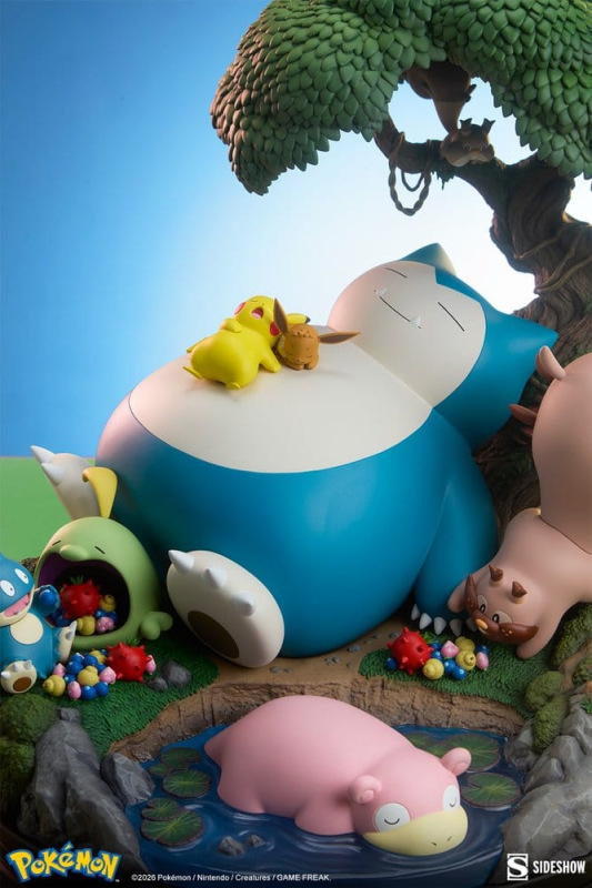 Pokémon Diorama Snorlax 33 cm 5