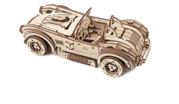 Ugears 3D Wooden Puzzle Drift Cobra Racing Car 12
