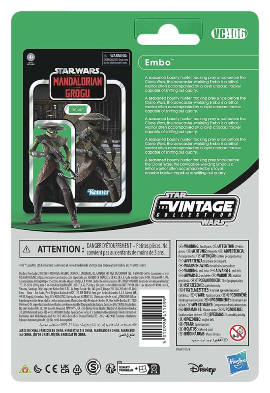 Star Wars: The Mandalorian and Grogu Vintage Collection Action Figure Embo 10 cm 2