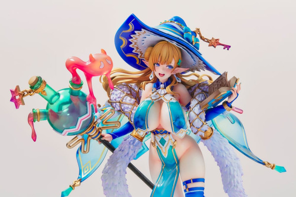 Original Character Elf Village Series PVC Statue 1/6 15th Villager Milklinde Antenna 25 cm 4