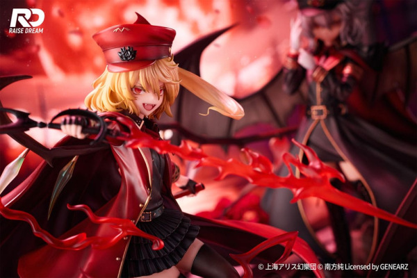 Touhou Project PVC Statue 1/6 Flandre Scarlet Military Uniform Ver. 27 cm 12