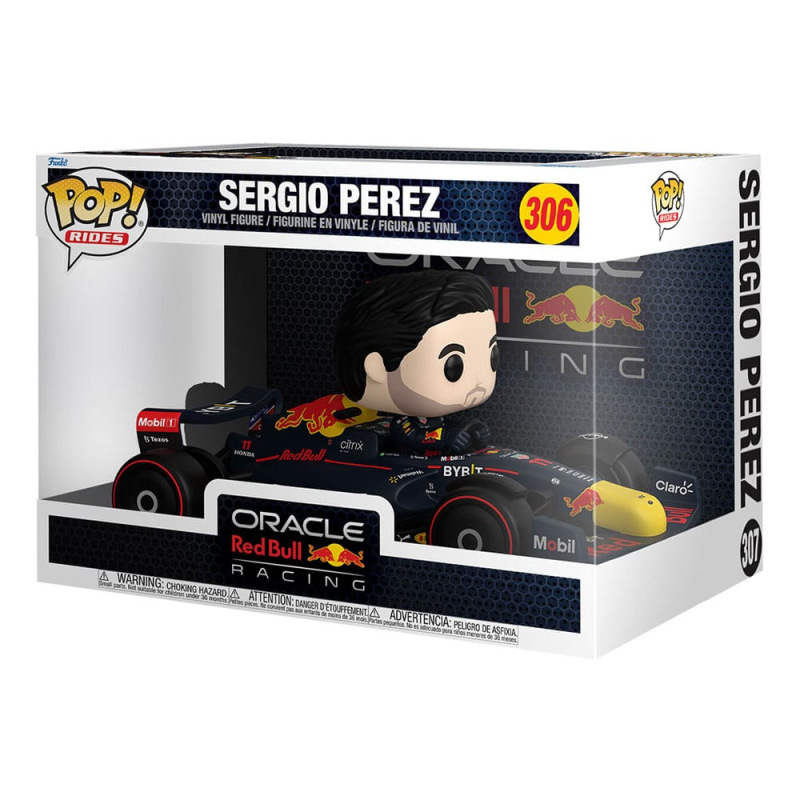Formula 1 POP! Rides Super Deluxe Vinyl Figure Sergio Perez 15 cm 1