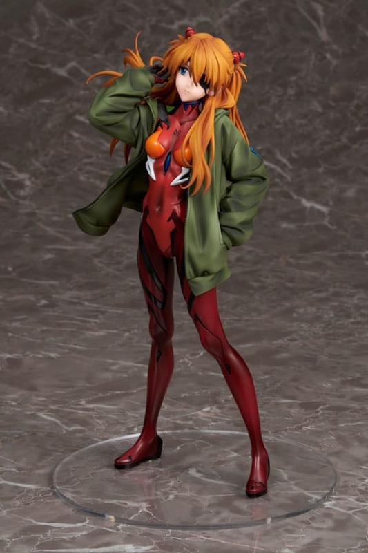 Shin Evangelion Movie PVC Statue 1/7 Shikinami Asuka Langley Hoodie Ver. 23 cm