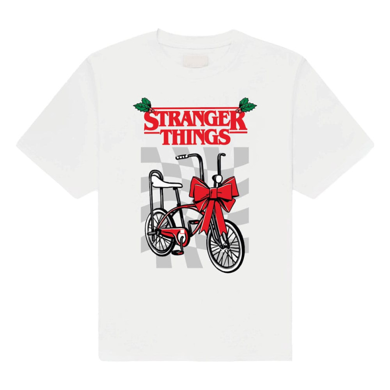 Stranger Things T-Shirt Christmas Bike
