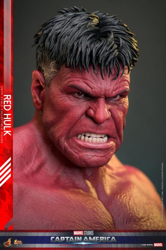 Captain America: Brave New World Movie Masterpiece Action Figure 1/6 Red Hulk 47 cm 7