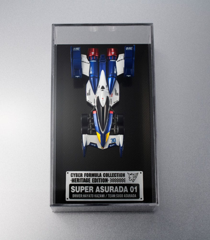 Future GPX Cyber Formula Vehicle Super Asurada 01 Heritage Edition 14 cm 9