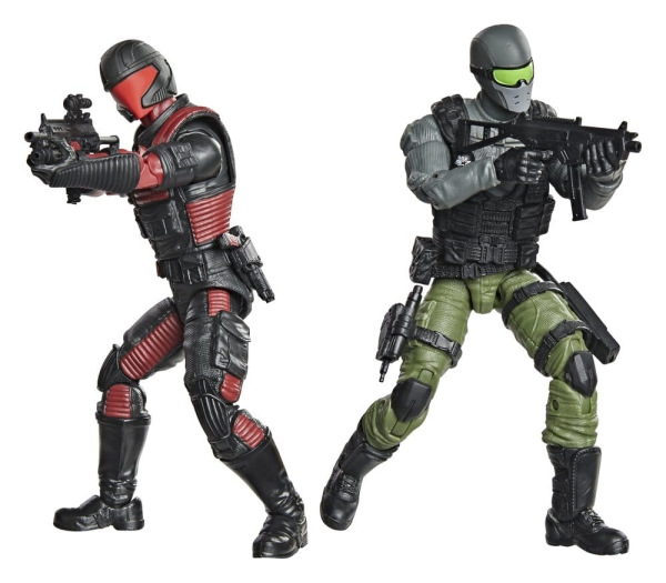 G.I. Joe Classified Series Action Figure & Vehicle Set Snake Eyes & Varmint ATV vs. Stealth Viper & 3