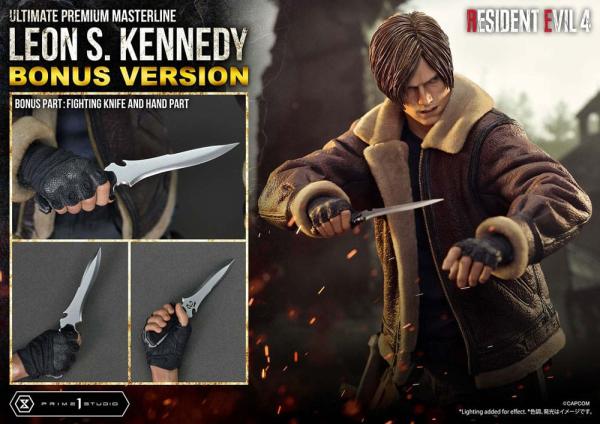 Resident Evil 4 Ultimate Premium Masterline Series Statue 1/4 Leon S. Kennedy Bonus Ver. 64 cm 1