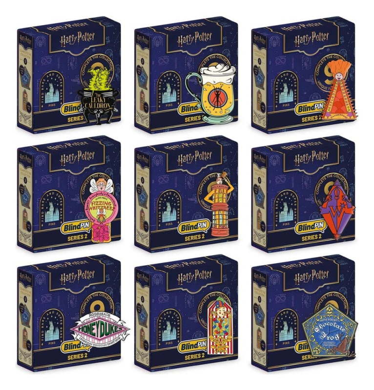 Harry Potter Mystery Pins Series 2 Blind Box Display (24)