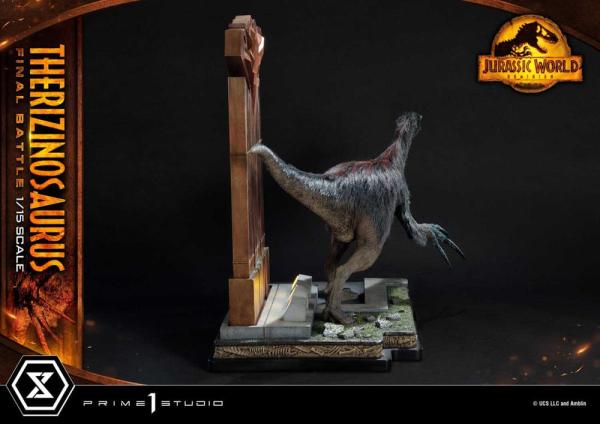 Jurassic World: Dominion Legacy Museum Collection Statue 1/15 Therizinosaurus Final Battle Bonus Ver