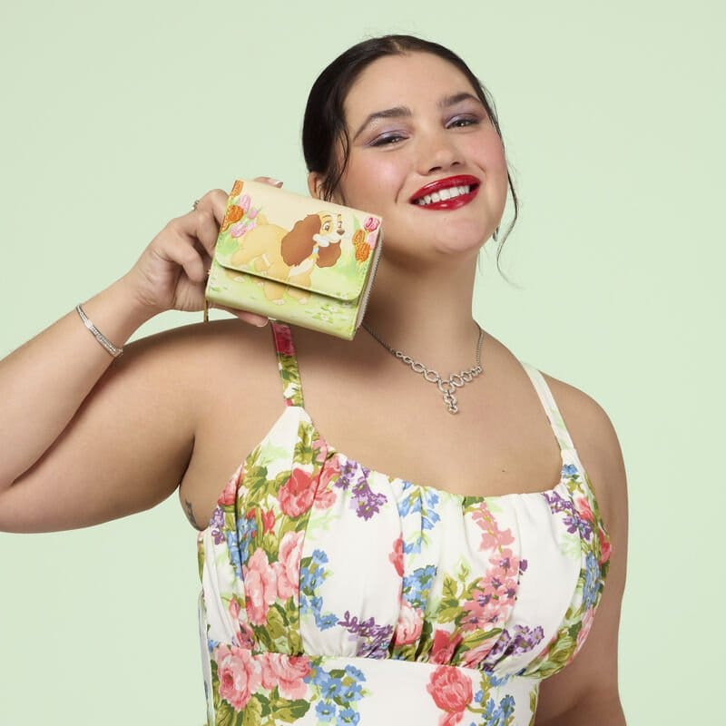 Disney by Loungefly Wallet Lady and the Tramp Pastel Tulip 2