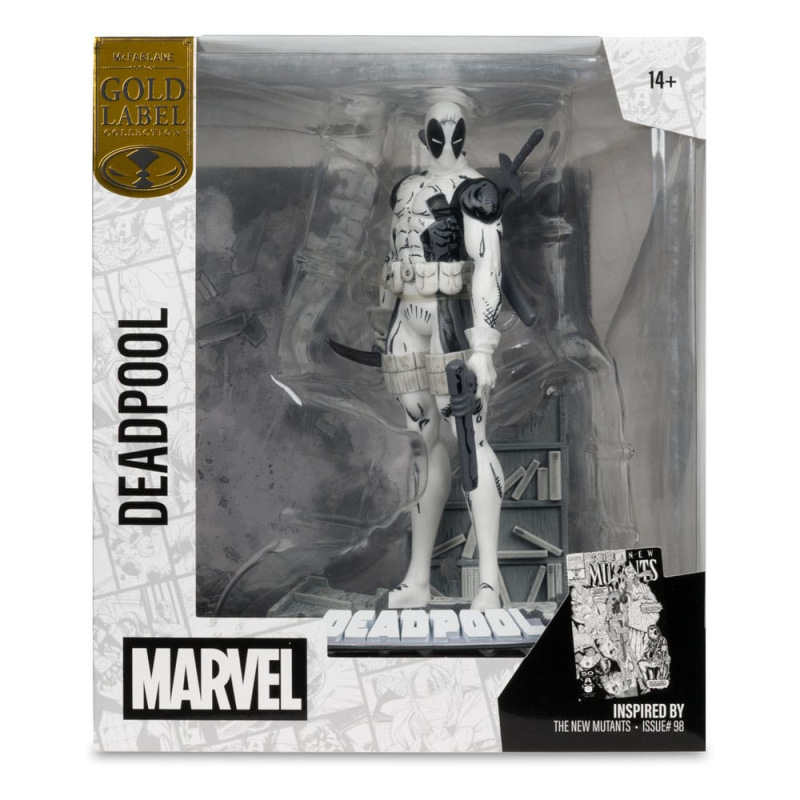Marvel Collection PVC Statue 1/10 Deadpool (The New Mutants #98) (Line Art) (Gold Label) 17 cm 7