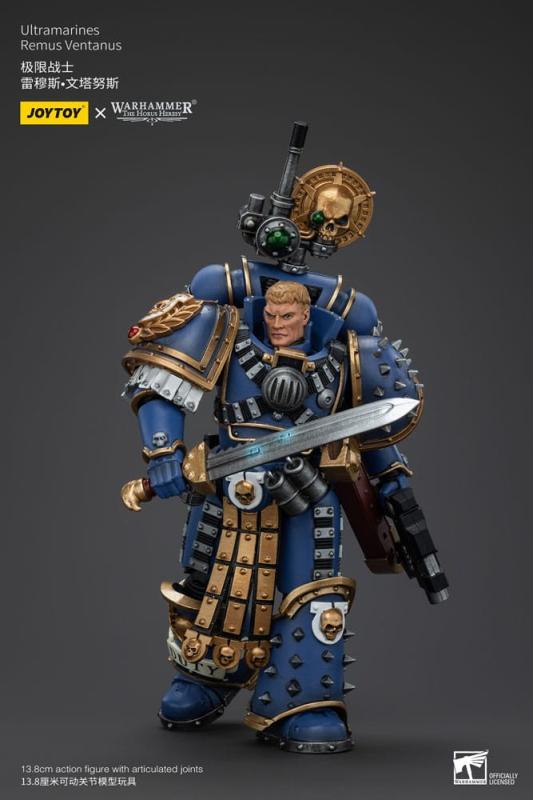 Warhammer The Horus Heresy Action Figure 1/18 Ultramarines Remus Ventanus 14 cm