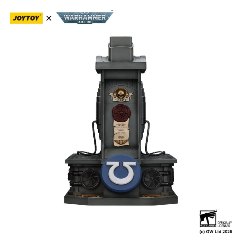 Warhammer 40,000 Captain MkX Helmet & Display Stand Ultramarines 44 cm 8