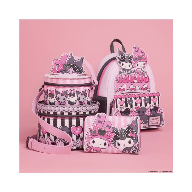 Sanrio by Loungefly Mini Backpack My Melody and Kuromi 6