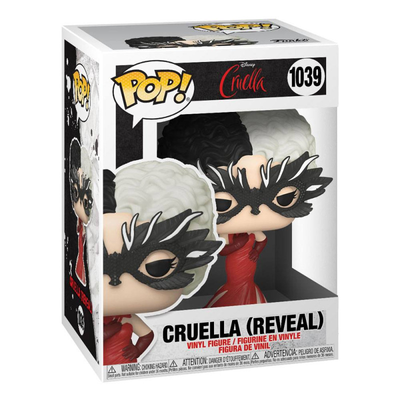 Cruella POP! Disney Vinyl Figure Cruella (Reveal) 9 cm 1