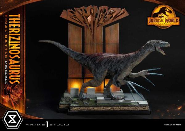 Jurassic World: Dominion Legacy Museum Collection Statue 1/15 Therizinosaurus Final Battle Bonus Ver