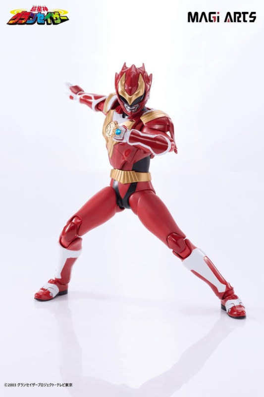 Chouseishin Gransazer Action Figure Sazer Tarious 15 cm 13