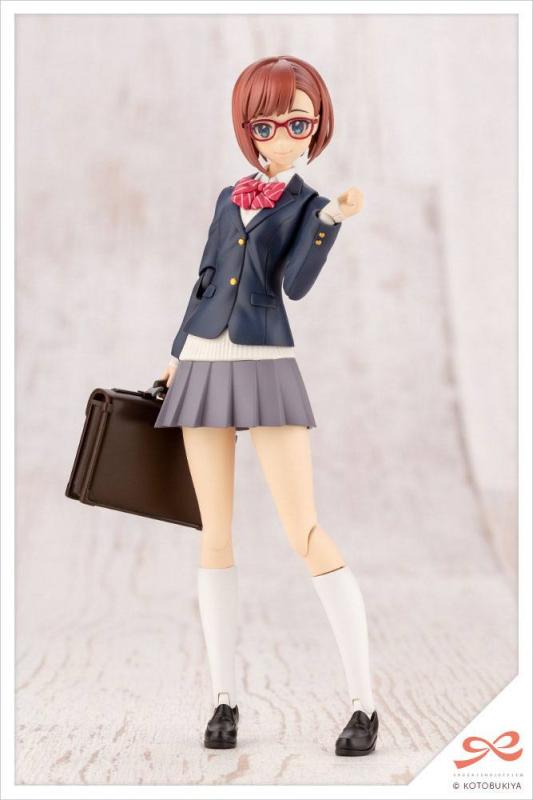 Sousai Shojo Teien Plastic Model Kit 1/10 Koyomi Takanashi Ryobu High School Winter Clothes 15 cm