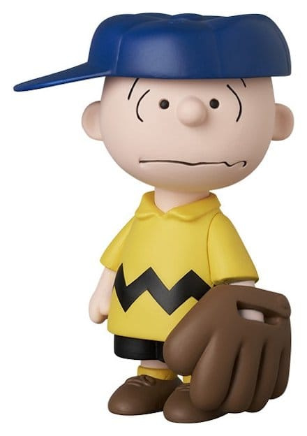MLB × Peanuts UDF PVC Figure Los Angeles Dodgers Charlie Brown 9 cm
