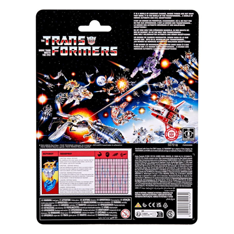 The Transformers Retro G1 Action Figure Autobot Seaspray 13 cm 7