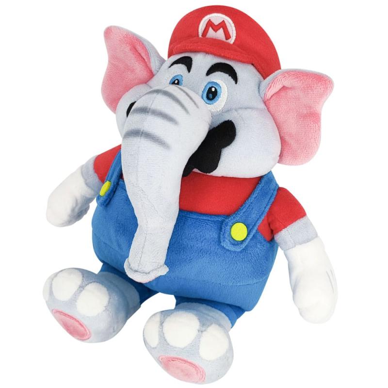 Super Mario Plush Figure Mario Elefant 27 cm