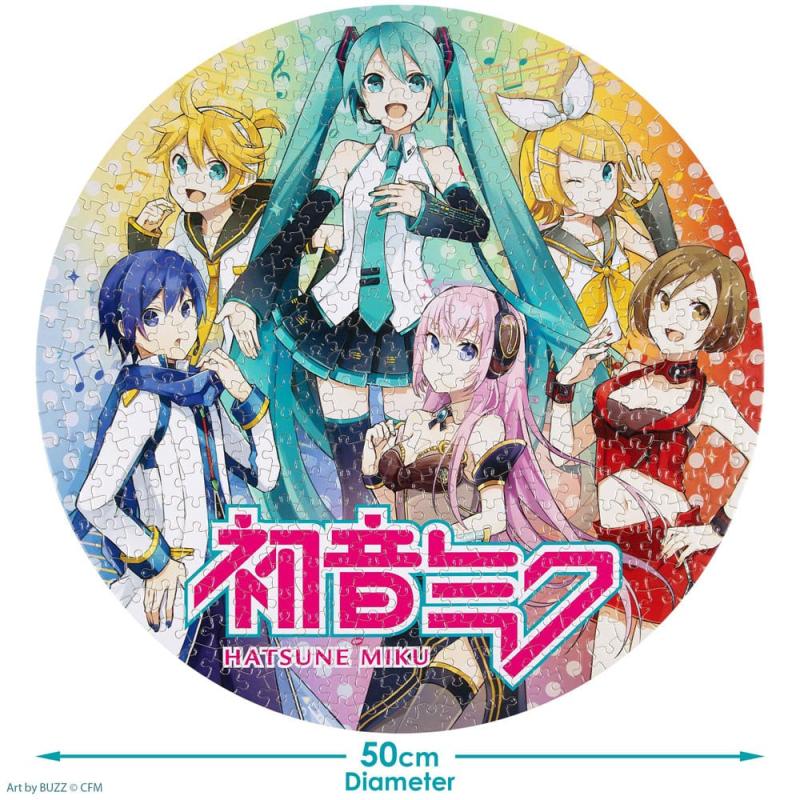 Hatsune Miku Jigsaw Puzzle Round 500 pieces 2