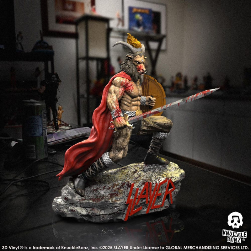 Slayer 3D Vinyl Statue Show No Mercy Minotaur 22 cm 6
