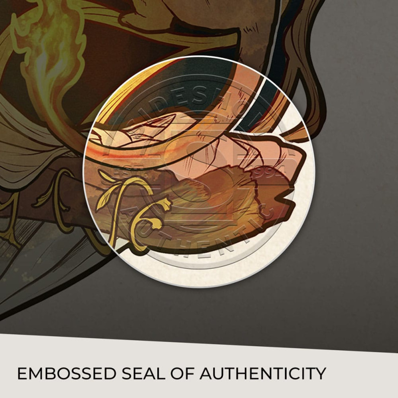 Critical Role Art Print Ashley Johnson: 10th Anniversary Art Nouveau Illustrations 46 x 28 cm - unfr 6