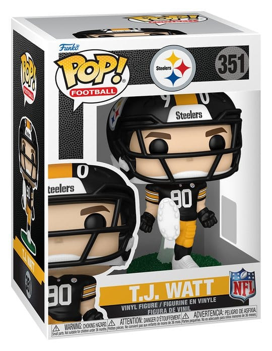 NFL POP! Vinyl Figure : Steelers- T.J. Watt 9 cm 1