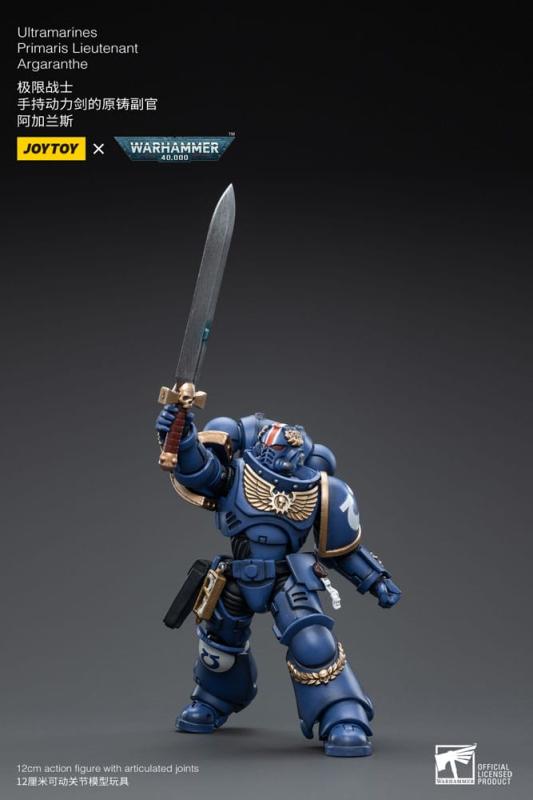 Warhammer 40k Action Figure 1/18 Ultramarines Primaris Lieutenant Argaranthe 12 cm