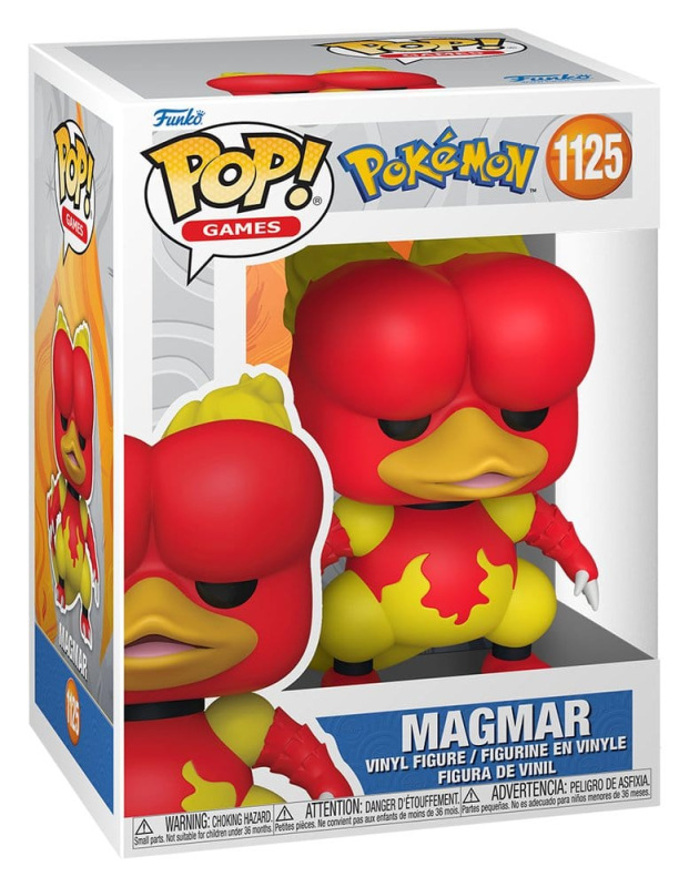 Pokémon POP! Games Vinyl Figure Magmar 9 cm 1