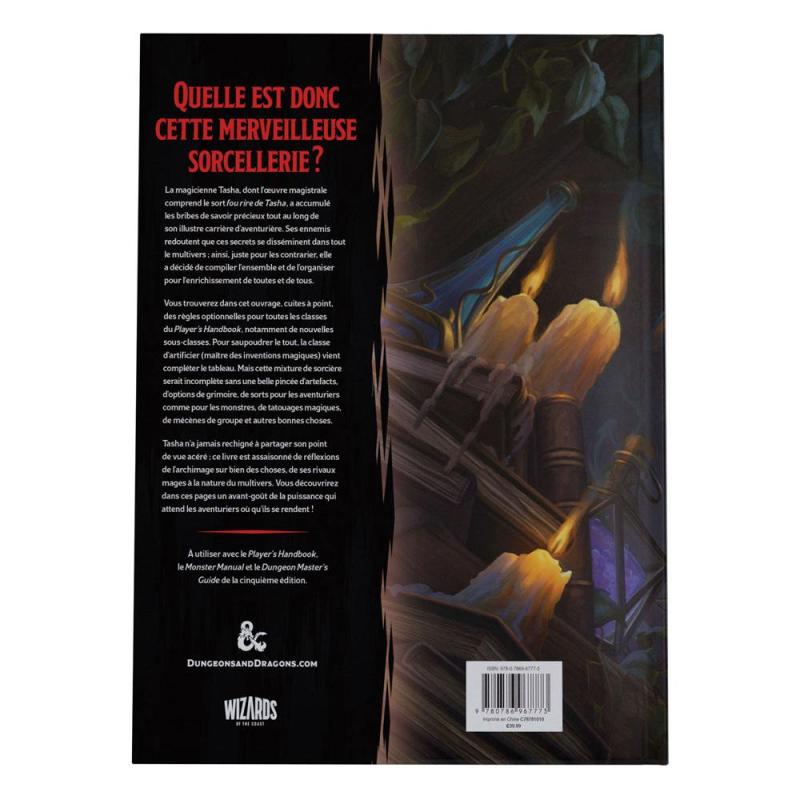 Dungeons & Dragons RPG Le Chaudron des Merveilles de Tasha french 4