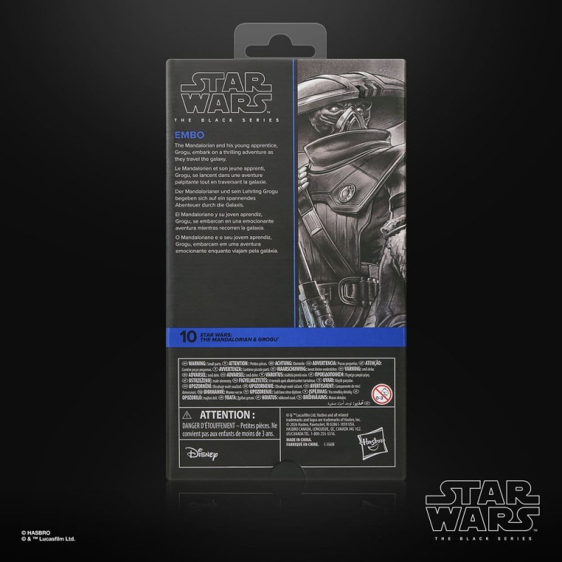 Star Wars: The Mandalorian & Grogu Black Series Action Figure Embo 15 cm 1