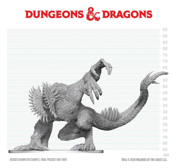 Dungeons & Dragons Nolzur's Marvelous Miniatures Unpainted Miniature Gug 20 cm 4