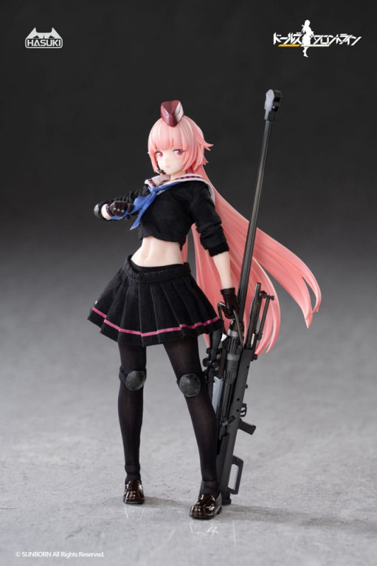 Girls´ Frontline Pocket Art Action Action Figure 1/12 PA011 NTW-20 16 cm 8