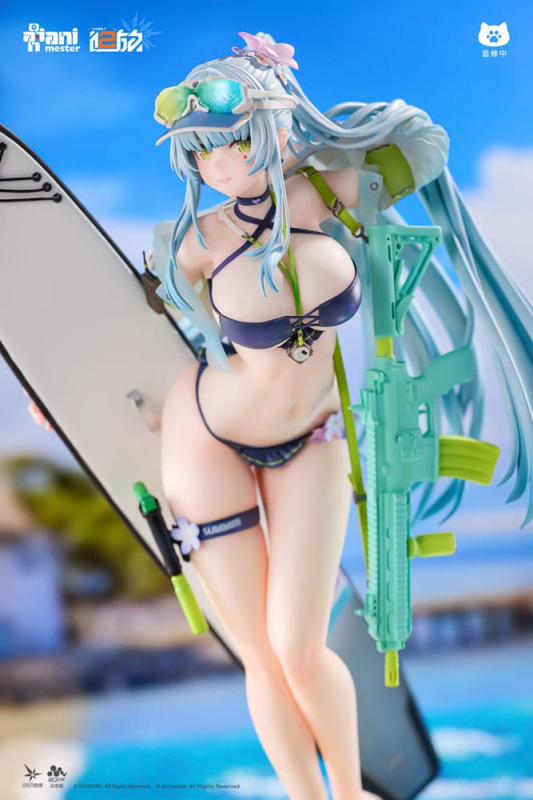 Girls' Frontline 2: Exilium Statue 1/7 HK416 Cerulean Breaker 24 cm 13