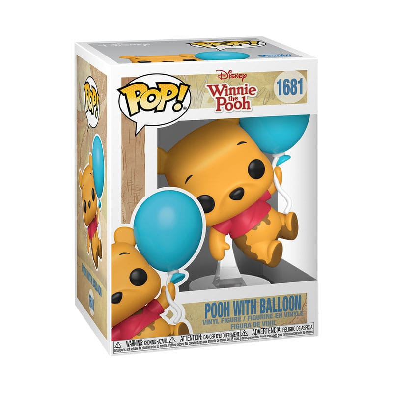Disney POP! Animation Vinyl Figure Pooh w/Balloon 9 cm 1