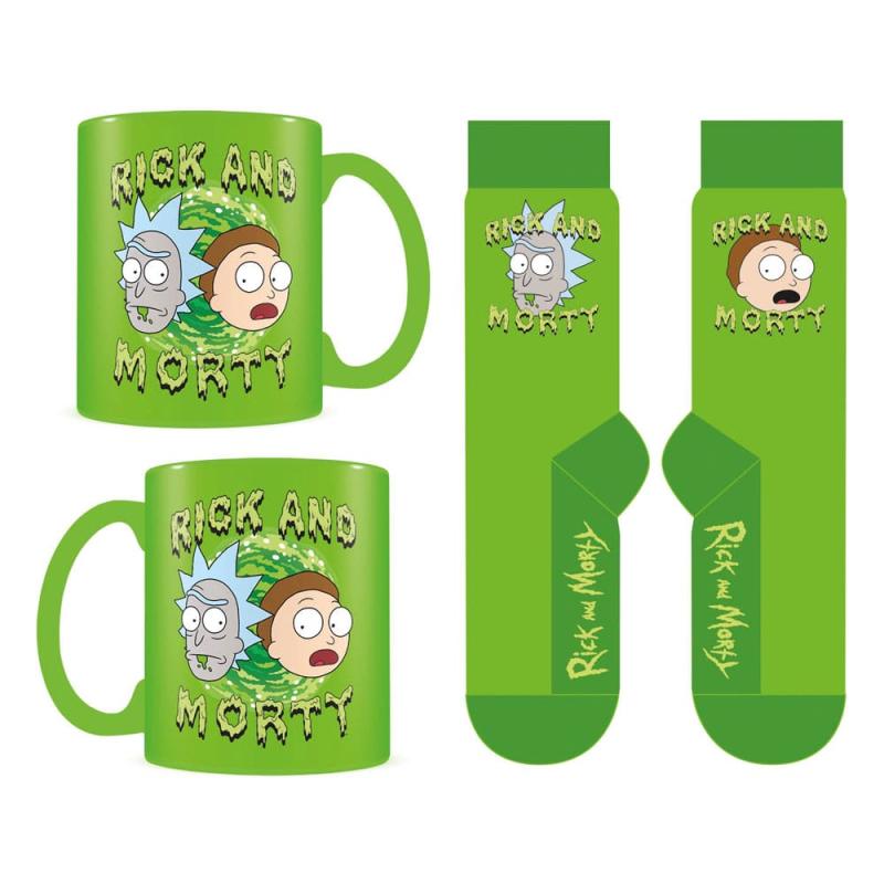 Rick and Morty Mug & Socks Set