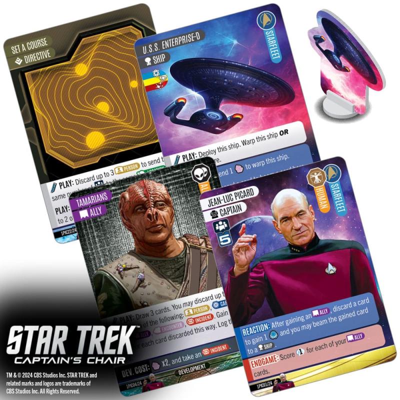 Star Trek: Captain's Chair Card Game *English Version*