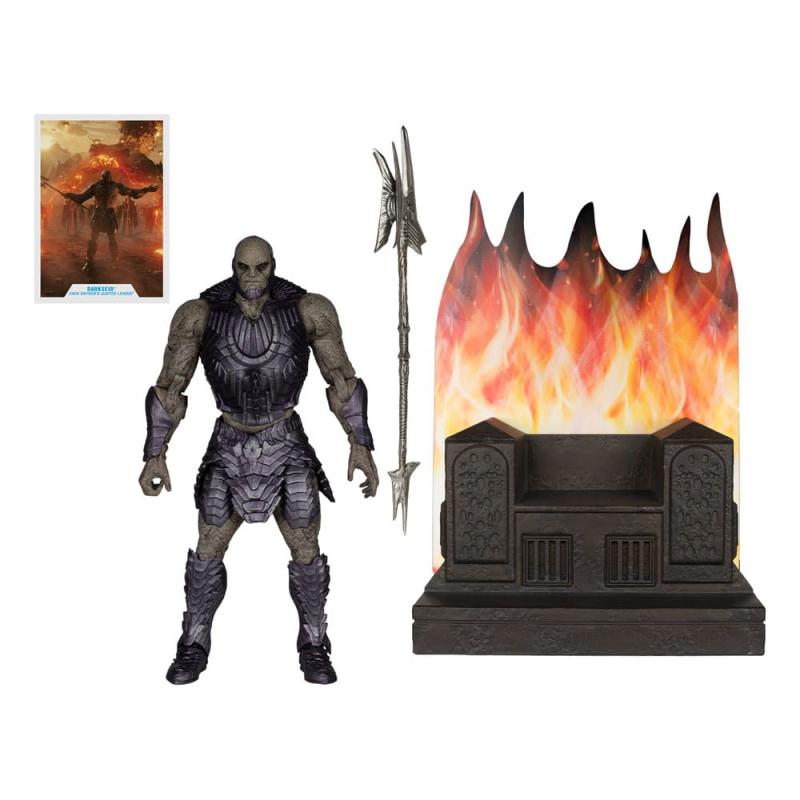 Zack Snyder's Justice League DC Multiverse Mega Action Figure Darkseid with Throne (Gold Label) 24 c