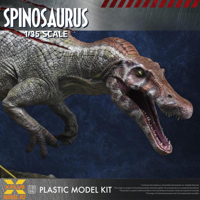 Jurassic Park III Plastic Model Kit 1/35 Spinosaurus 41 cm