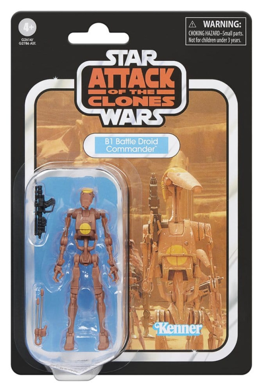 Star Wars Episode II Vintage Collection Action Figure B1 Battle Droid Commander 10 cm 1