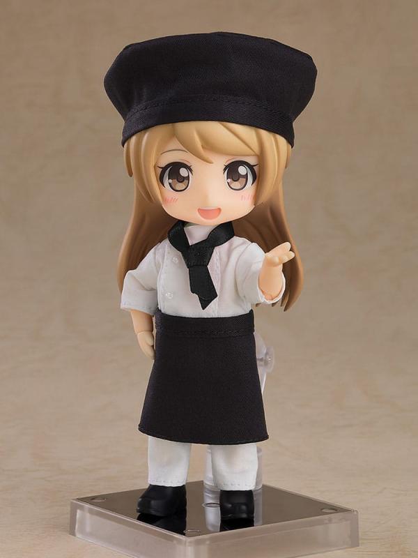 Nendoroid Accessories for Nendoroid Doll Figures Outfit Set: Pastry Chef (Black)