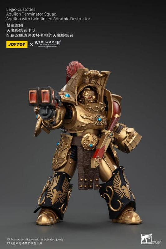 Warhammer The Horus Heresy Action Figure 1/18 Legio Custodes Aquilon Terminator Squad Aquilon with t 3