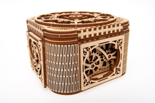 Ugears 3D Wooden Puzzle Treasure Box 6