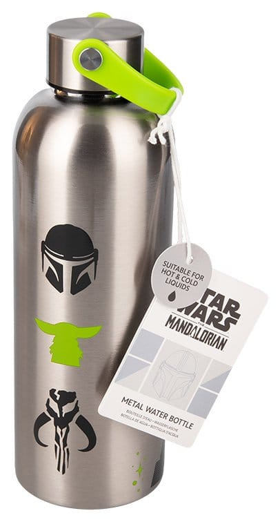 The Mandalorian Metal Water Bottle Mandalorian & Grogu 2