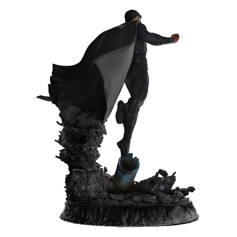 Zack Snyder's Justice League Statue 1/4 Superman Black Suit 65 cm