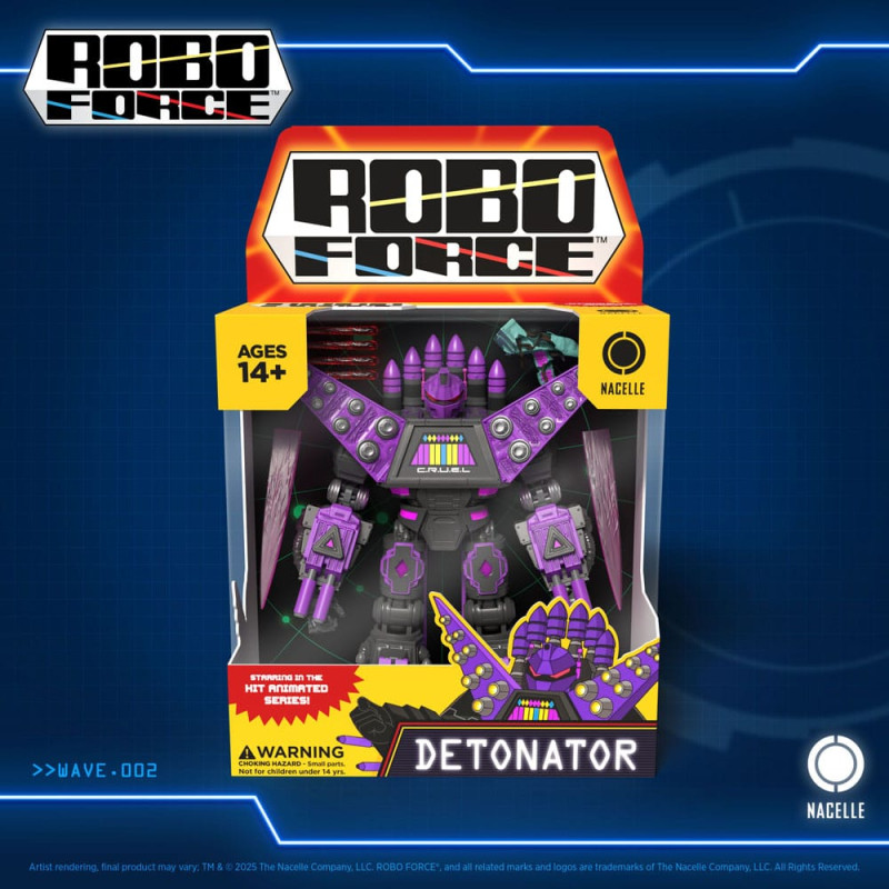 Robo Force Action Figure Wave 2 Detonator 24 cm 4